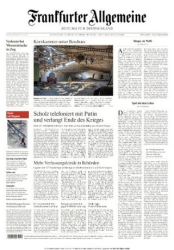 :  Frankfurter Allgemeine Zeitung vom 14 Mai 2022