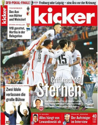 : Kicker Sportmagazin No 40 vom 16  Mai 2022
