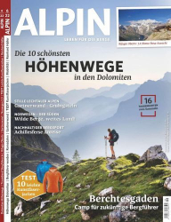 : Alpin Das Bergmagazin Juni No 06 2022
