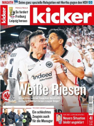 : Kicker Sportmagazin No 41 vom 19  Mai 2022
