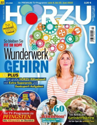 : Hörzu Fernsehzeitschrift No 22 vom 27  Mai 2022
