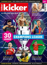 : Kicker Sportmagazin Extra 30JAHR 1992-2022 Champion League 2022