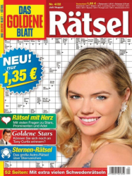 : Das Goldene Blatt Rätsel Magazin Nr 04 Juli - August 2022