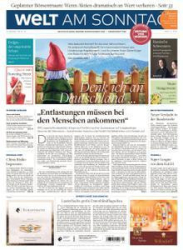 :  Welt am Sonntag Frühausgabe vom 11 Juni 2022 