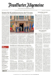 :  Frankfurter Allgemeine Zeitung vom 17 Juni 2022