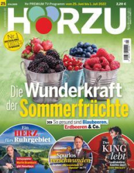 :  Hörzu Fernsehzeitschrift No 25 vom 25 Juni - 01 Juli 2022