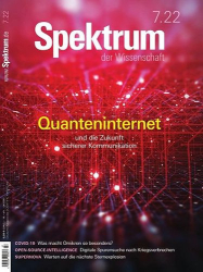 : Spektrum der Wissenschaft Magazin No 07 Juli 2022
