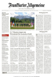 :  Frankfurter Allgemeine Zeitung vom 27 Juni 2022
