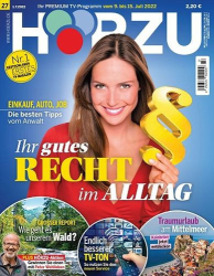 : Hörzu Fernsehzeitschrift Magazin No 27 vom 01  Juli 2022
