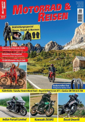 : Motorrad und Reisen Magazin Nr 111 Juli - August 2022
