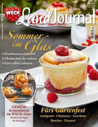 : Weck Landjournal Magazin No 04 Juli-August 2022
