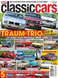 : Auto Zeitung Classic Cars Magazin No 08 August 2022
