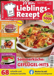 : Mein Lieblingsrezept Magazin No 08 August 2022
