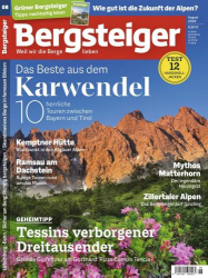 : Bergsteiger Das Tourenmagazin No 08 August 2022
