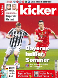 : Kicker Sportmagazin No 55 vom 07  Juli 2022
