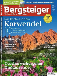 :  Bergsteiger Das Tourenmagazin August No 08 2022