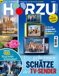 : Hörzu Fernsehzeitschrift No 28 vom 08  Juli 2022
