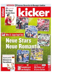 :  Kicker Sportmagazin No 57 vom 14 Juli 2022