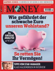 :  Focus Money Finanzmagazin No 31 vom 27 Juli 2022