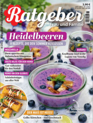 :  Ratgeber Frau und Familie Magazin August No 08 2022