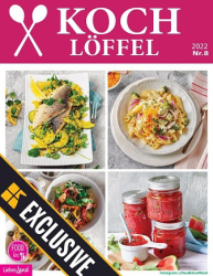 : Liebes Land FOODkiss Kochlöffel Magazin Nr 08 August 2022