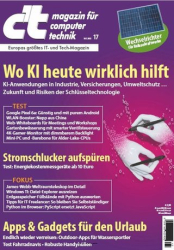 : ct Magazin für Computertechnik Nr 17 vom 30 Juli 2022