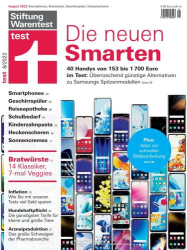 : Stiftung Warentest Testmagazin No 08 August 2022
