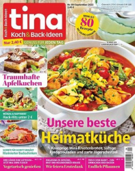 :  Tina Koch und Backideen Magazin September No 09 2022