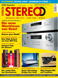 : Stereo Magazin für HiFi, High End und Musik September No 09 2022
