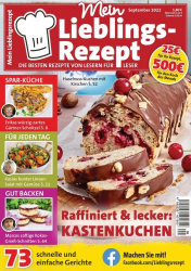 : Mein Lieblingsrezept Magazin No 09 September 2022
