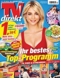 :  TV direkt Fernsehzeitschrift No 17 vom 13-26 August 2022