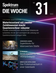 : Spektrum der Wissenschaft Die Woche No 31 vom 03  August 2022
