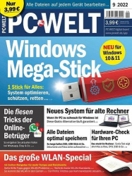 : Pc Welt Magazin September No 09 2022
