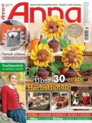 :  Anna Ideen zum Selbermachen Magazin September No 09 2022