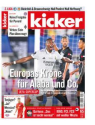 :  Kicker Sportmagazin No 65 vom 11 August 2022