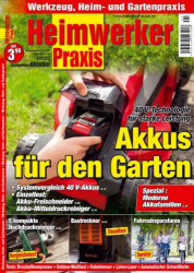 : Heimwerker Praxis Magazin September-Oktober No 05 2022
