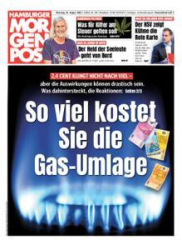 :  Hamburger Morgenpost vom 16 August 2022