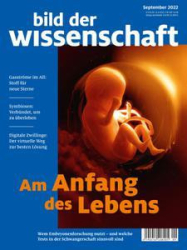 :  bild der Wissenschaft Magazin September No 09 2022