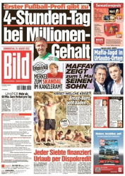 : Bild Zeitung vom 18 August 2022