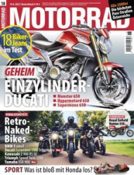 :  Motorrad Magazin No 18 vom 19 August 2022