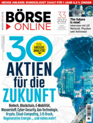 : Börse Online Magazin Nr 33 vom 18 August 2022