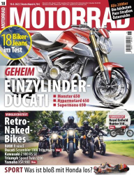 : Motorrad Magazin No 18 vom 19  August 2022
