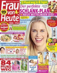 :  Frau von Heute Magazin No 34 vom 19 August 2022