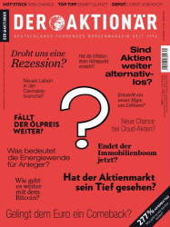 : Der Aktionär Magazin No 34 vom 19  August 2022
