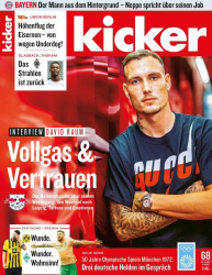 : Kicker Sportmagazin No 68 vom 22  August 2022
