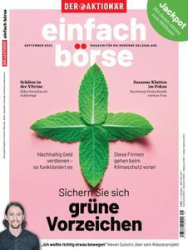 :  Der Aktionär - einfach börse Magazin September No 09 2022