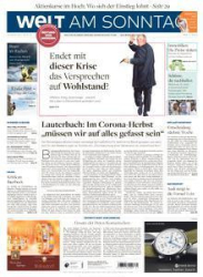 :  Die Welt am Sonntag Frühausgabe vom 27 August 2022