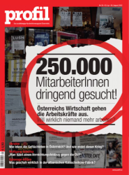 : Profil Nachrichtenmagazin Nr 35 vom 28 August 2022