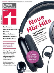 :  Stiftung Warentest Testmagazin September No 09 2022