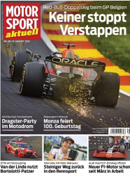 : Motorsport aktuell Magazin No 38 vom 31  August 2022
